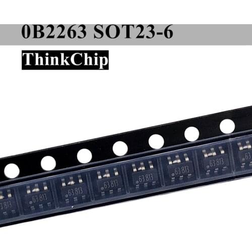 20pcs) OB2263 SOT23-6 SMD LCD Power Management Chip PMIC (Marking 63813)