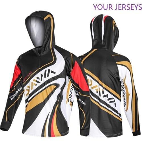 Daiwa 2022 Long Sleeve Fishing Wear Male Outdoor Sports Shirts Clothing Anti UV Breathable Cycling Hunting Hiking Clothes Pesca