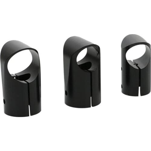 2PCS Aluminum Tripod Tee 20 to 20/25 to 25mm T-shape Joint Three-way Carbon Tube Connection Clamp for RC Multi-axis UAV Drone