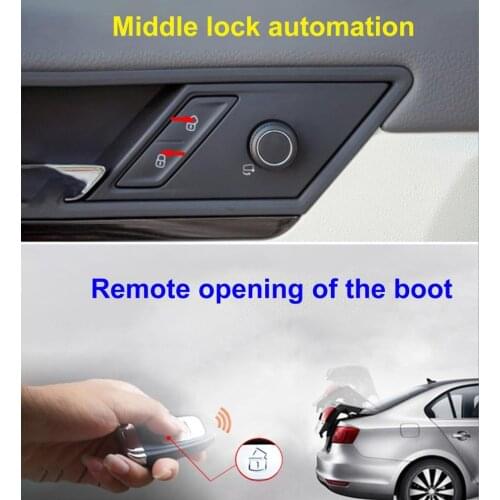 Car Keyless Entry Engine Start Alarm System Push Button Remote Starter Stop Auto Car Alarm Accessories With 2 Keys