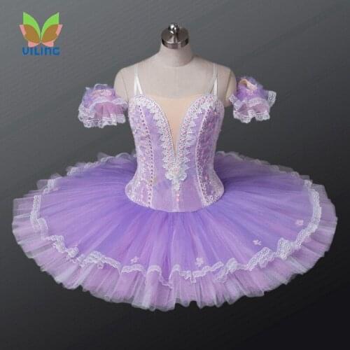 Ballet tutu adult Lilac classical ballet tutu nutcracker ballerina tutu dress Women swan lake professional ballet dress