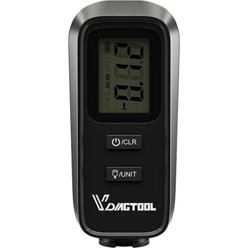 Vdiagtool Auto Car Digital Paint Thickness Gauge Meter Tester Crash Checker