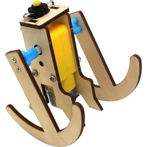 DIY Electric Flip Walking Robot Toy Model Kits Making Invention Scientific Experiment Toy Science Mode