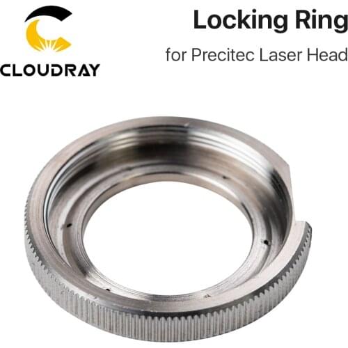 Cloudray Ceramic Lock Ring Nut Fiber Laser Head Parts Laser Nozzle Connector Fasten Ring Fiber Laser Raytools