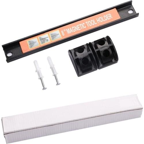 Magnetic Tool Holder Bar Wall Storage Rack Knife Wrench Pliers Hand Tools Screwdriver Organizer