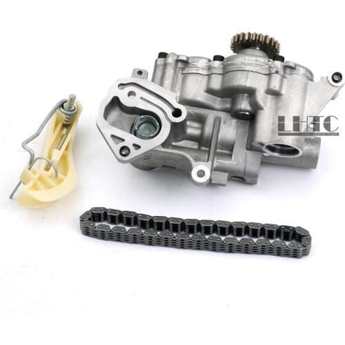 Engine Oil Pump & Chain Tensioner Assembly For VW Jetta GLI GTI Tiguan Passat 2.0TSI CCTA CBFA