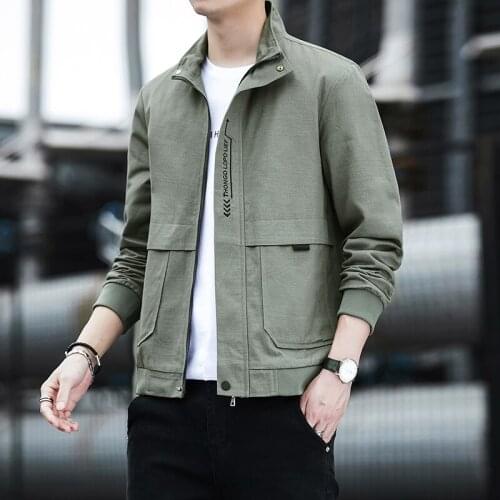 Super Good Jacket Men Fashion Spring Bomber Mens Jacket Coat Male Stand Collar Casual Men Outwear Winter Cargo Clothing For Man