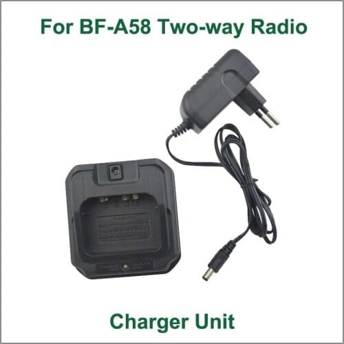 100-240V Baofeng BF-A58 Dual Band IP57 Waterproof FM Portable Two Way Radio Desktop Charger CHR-970D with Adapter
