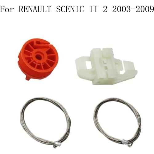 RENAULT SCENIC II 2 2003-2009 Power Electric Car Window Regulator Window Lifter Repair Kit Set Front Right