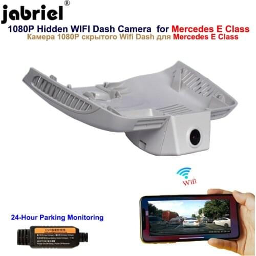 Jabriel for Mercedes benz E Class E200 E300 E320 E350 w212 w213 2016 2017 2018 2019 2020 1080P Hidden Wifi Dash camera car dvr