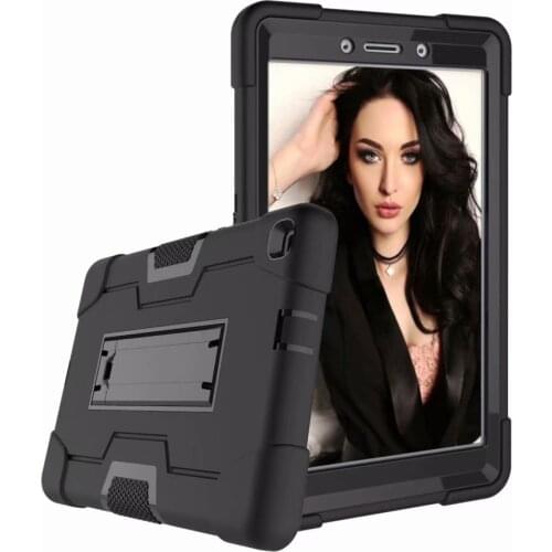 Slim tough Armor Shockproof Rugged Drop Protection protective Case with Kickstand For SAMSUNG Galaxy Tab A 8.0 2019 T290 T295
