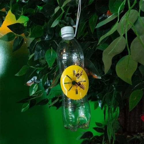 10Pack Wasp Trap - Wasp Catcher, Bee Trap, Yellow Jacket Traps, Fruit Fly Trap, Hornet Trap, Indoor, Outdoor, Hourglass-shaped