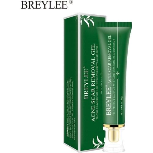BREYLEE Acne Scar Removal Gel Fade Acne Marks Spots Remove Face Repairing Gel Pigmentation Soothing Prevent Acne Treatment
