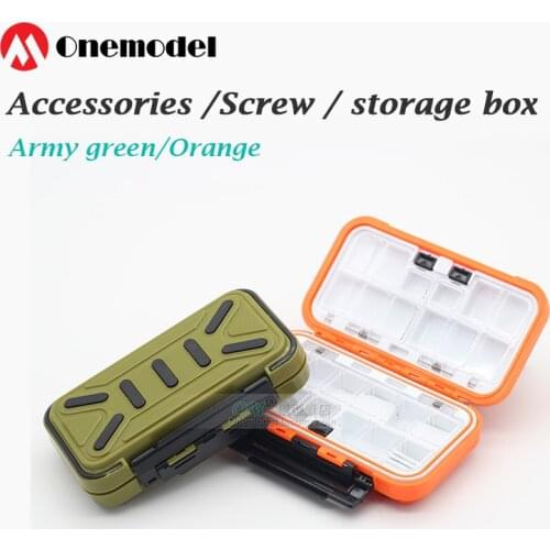 Waterproof Double-Sided Bait Lure Box Fish Hook Storage BoxAccessories Screw and nut storage box, sorting small accessories box