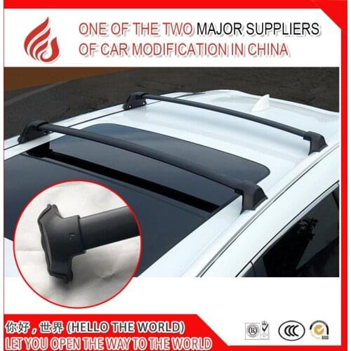 High quality Aluminium alloy screw install car roof rail cross bar for CR-V CRV 2017 2018