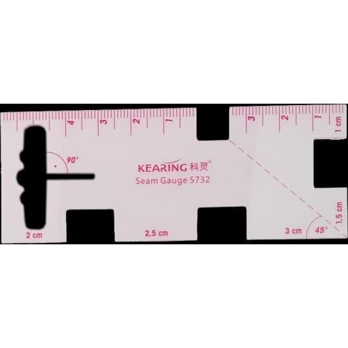 1pc Sewing Measuring Gauge Quilting Rulers for Seam Sewing Patchwork Crafts