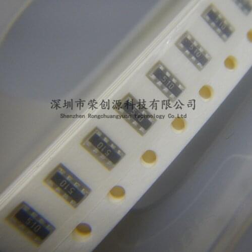 100PCS SMD Exclusion Network Resistor Array 0603*4P 8P4R 4D03 51R 510 5