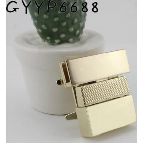 3 colors Sewing High Quality Leather Bags Handbags Tunk Lock Snap Clasps Bag hardware accessories