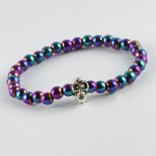 6 mm Hematite Doğaltaşlı Bracelet