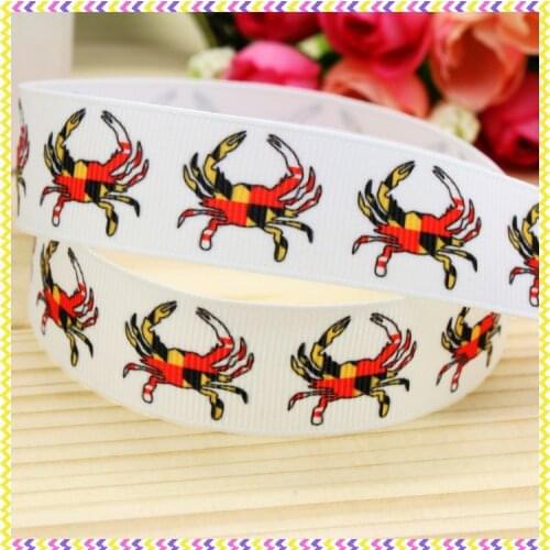 7/8'' Free shipping state printed grosgrain ribbon headwear hair bow diy party decoration wholesale OEM 22mm B1036