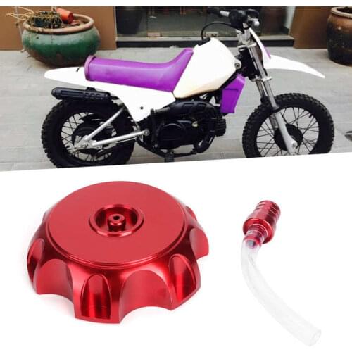 CNC Aluminum Fuel Tank Cap Breather Vent Cover Fit for 90 110 125CC Dirt Bike ATV Motorcycle