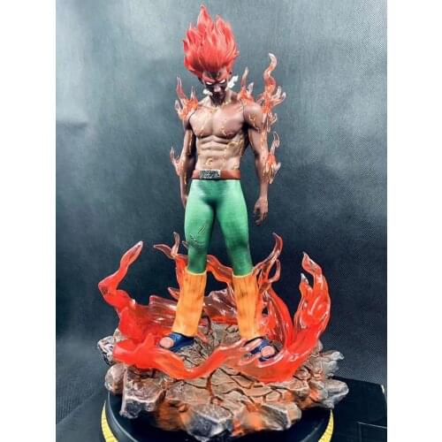 Naruto Shippuden GK Might Guy Action Figure PVC Toys 30cm
