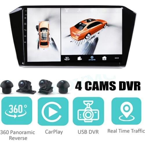 For Volkswagen VW Passat B8 2015~2021 Car Audio Navigation Stereo Carplay DVR 360 Birdview Around 4G Android System