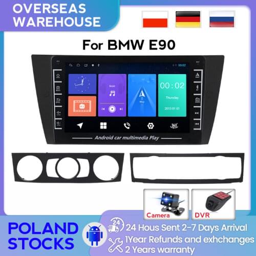 MEKEDE IPS HD Android system Car Radio Dvd Player for BMW 3 Series E90 E91 E92 E93 GPS Navigation Support Carplay Camera DVR SWC