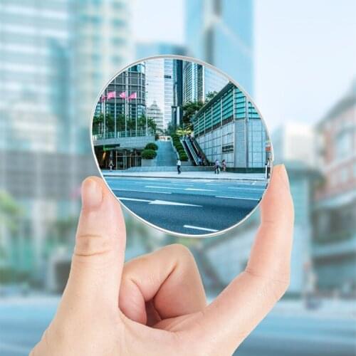 Car 360 Wide Angle Round Convex Mirror Car Vehicle Side Blindspot Blind Spot Mirror for Toyota Camry Corolla RAV4 Yaris Highland