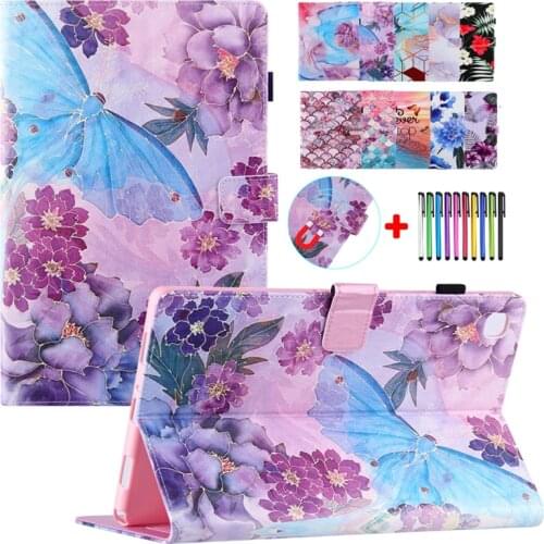 For Lenovo Tab M10 10.1'' TB-X505F/L/X Tablet M10 HD 2nd Gen Peony Butterfly Shell For Lenovo Tab M10 Plus 10.3 Soft TPU Funda