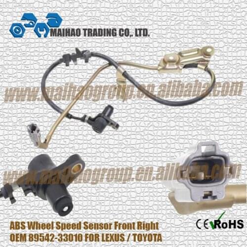 ABS WHEEL SPEED SENSOR FRONT RIGHT Passenger 89542-33010 8954233010 for TOYOTA AVALON CAMRY SOLARA LEXUS