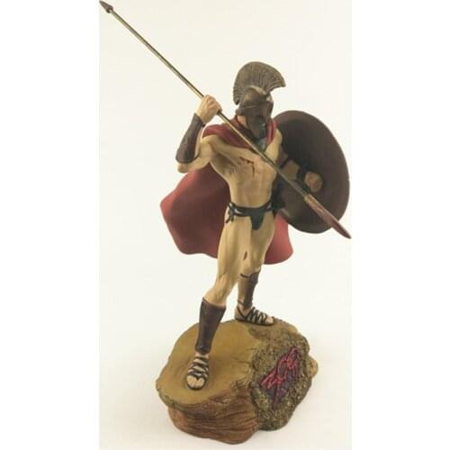 Hero of Sparta Leonidas resin Action Figure Toy Dolls Model Statue 25cm