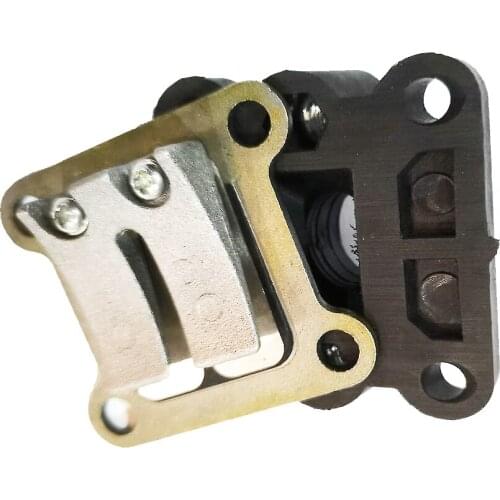 Reed Valve + Inlet Intake Manifold For 49cc Mini Moto Dirt Pocket Bike ATV Quad Go Kart Scooter