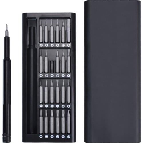 3D Printer Tools 24 In 1 Precision Screwdriver Kit Magnetic Bits Repair DIY Screw Driver Set For ABS and PLA Wood Filament Parts