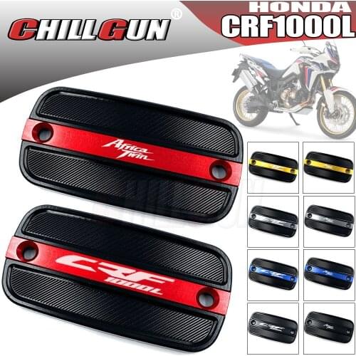 Motorcycle CNC Front Brake Fluid Reservoir Cover Cap Decorative Guard For HONDA CRF1000L 2016-2019 Africa Twin Adventure Sports