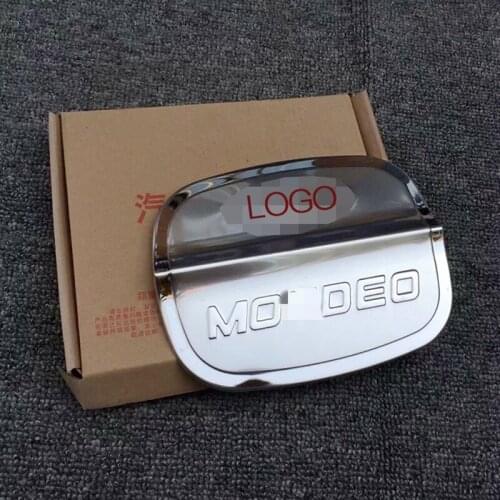 Stainless steel fuel tank cover fit for 2013 Mondeo protective refit decorative stickers