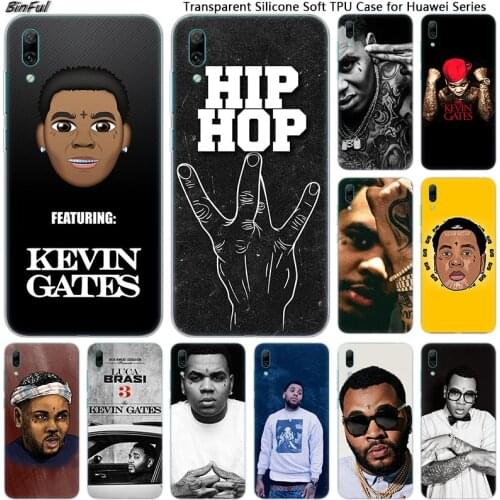 Hot Lil Wayne Kevin Gates Soft Silicone Phone Case for Huawei Mate 10 20 Lite Pro Enjoy 9S Y9 Y7 Y6 Y5 2019 2018 Pro 2017 Cover