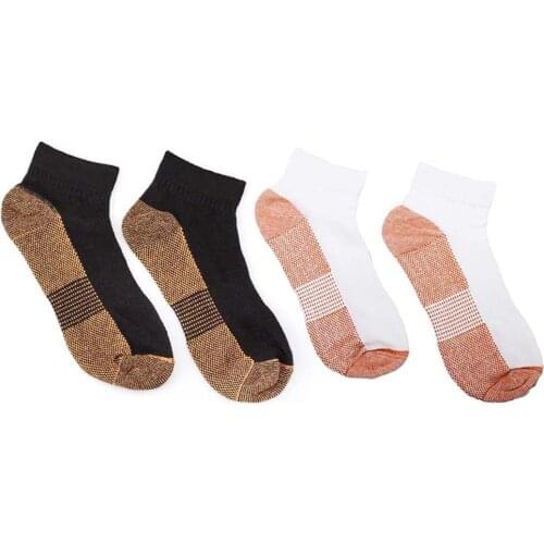 Copper Fiber Pure Cotton Sports Magic Socks Bamboo Fiber Sports Sweat Socks For Various Outdoor Activities Black, White
