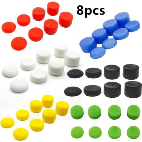 Soft Silicone Thumb Grip Stick Cap Cover For Sony ps4/PS3 controller playstation 4 pro ps5 cover case Joystick Cap accessories