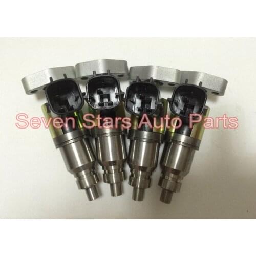 Set of 4 Black Fuel injector/Nozzle for Gloria VQ30DD 3 pins OEM#16600-AL660, 16600-AL670, 16600-AL680