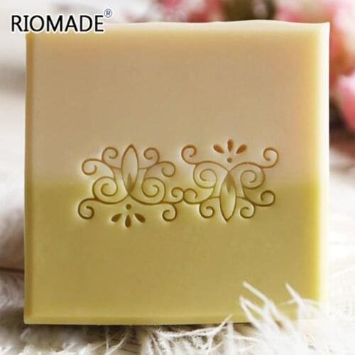 Vine Pattern Soap Stamp Plant Transparent Stamp For Soap Decorative Tools Acrylic Custom