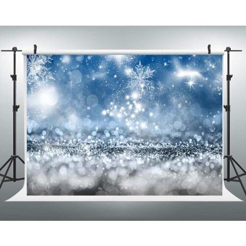 Christmas background 7x5ft photo photography background snowflake snow wedding birthday party custom name studio background