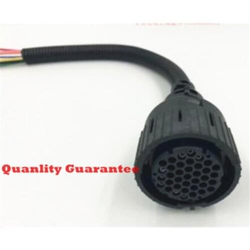 Urea pump power cord plug and socket round 8 line for Yuchai Tianlong Cummins Emitec Weifu Lida
