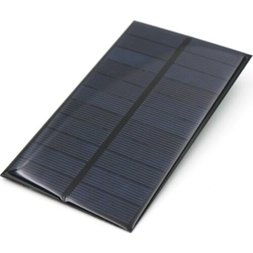 Solar Panel 5.5V 1.65W Output Polycrystalline Solar Cell 5V Charge Regulators Solar Module Outdoor DIY 3.7V Battery