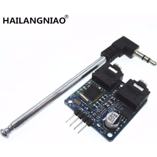 TEA5767 FM Stereo Radio Module for 76-108MHZ With Free Cable Antenna