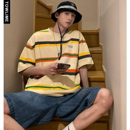 TOWLIME Oversized Men's T-Shirts