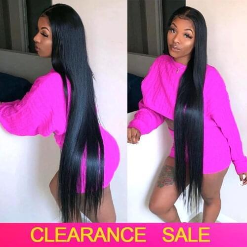 13x4 Lace Front Human Hair Wig Straight Human Hair HD 5x5 Lace Closure Wig Brazilian Remy Hair Lace Front Wigs For Black Women