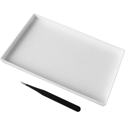 Diamond Painting Accessories Large Capacity DIY Tweezers Diamond Plate Handwork Square Rhinestone Tray Big Tools