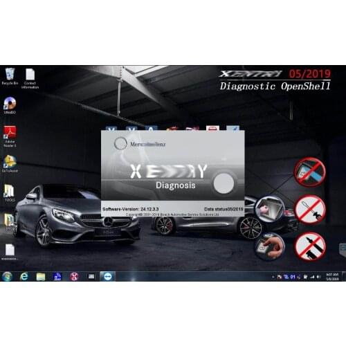 For mb star C4/C5/C6 version 2021.03 with VDM developer mode software programming and diagnosis all in 360G HDD\SSD C4/C5/C6