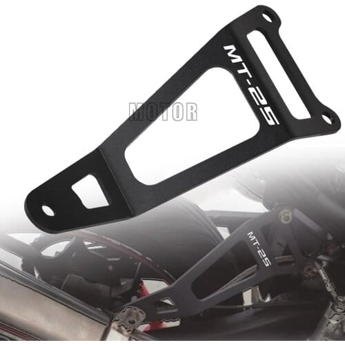 For YAMAHA MT-25 2015-2021 2019 2018 2020 2017 2016 2015 MT25 MT 25 LOGO Motorcycle Accessories Rear Footrest Foot Pegs Bracket